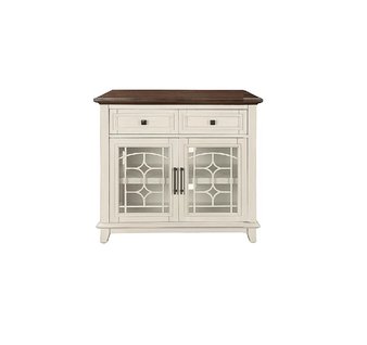 Pallet – 2 Pcs – TV Stands, Wall Mounts & Entertainment Centers – Sam’s Club Brand New – Overstock – OSP Home Furnishings – 090234569596 – OSP Home Furnishings CC2838-AWT 48″ Riley Console White Finish