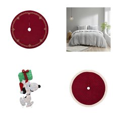 3 Pallets - 605 Pcs - Decorations & Favors, Curtains & Window Coverings, Rugs & Mats, Kitchen & Dining - Like New or New Customer Returns - JC Penney