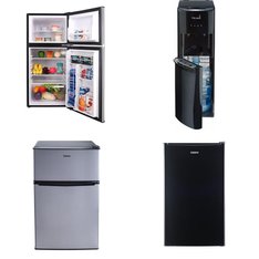CLEARANCE! Pallet - 6 Pcs - Bar Refrigerators & Water Coolers, Refrigerators - Customer Returns - Primo Water, Galanz, Frigidaire