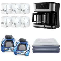 CLEARANCE! 3 Pallets – 153 Pcs – Kitchen & Dining, Camping & Hiking, Vacuums, Outdoor Sports – Customer Returns – Ozark Trail, Hyper Tough, Corelle, Intex