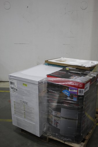 3 Pallets – 11 Pcs – Freezers, Ice Makers – Untested Customer Returns – Walmart