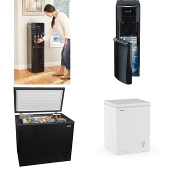 Pallet – 6 Pcs – Bar Refrigerators & Water Coolers, Freezers, Refrigerators – Customer Returns – Arctic King, Primo Water, Primo, HISENSE