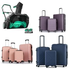 Pallet - 16 Pcs - Luggage, Snow Removal, Heaters, Fireplaces - Customer Returns - Zimtown, Travelhouse, LiTHELi, Costway