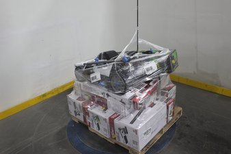 3 Pallets – 62 Pcs – Boardgames, Puzzles & Building Blocks, Vehicles, Trains & RC, Trimmers & Edgers, Powered – Untested Customer Returns – Walmart