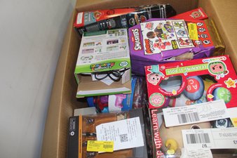 1 Parcel Box – 13 Pcs – Action Figures, Powered – OPEN BOX UNTESTED RETURNS – Walmart
