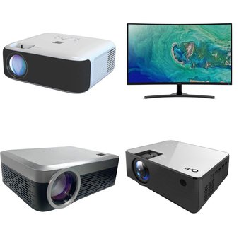 1 Pallet – 41 Pcs – Projector – Open Box Customer Returns – RCA, onn., Onn, ACER