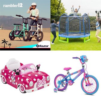 Pallet – 5 Pcs – Vehicles, Cycling & Bicycles, Trampolines – Overstock – Sportspower, Disney