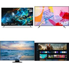 6 Pallets - 28 Pcs - LED/LCD TVs - Refurbished (GRADE A, GRADE B) - VIZIO, Samsung, Onn, LG