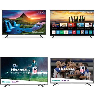 122 Pcs – TVs – Tested NOT WORKING – Samsung, VIZIO, HISENSE, LG – Televisions