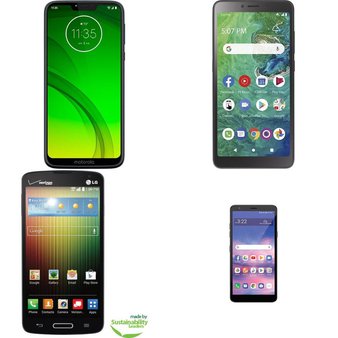 CLEARANCE! 45 Pcs – Cellular Phones – Refurbished (GRADE A, GRADE B, GRADE C – Not Activated) – Motorola, LG, TCL, Google Chromecast