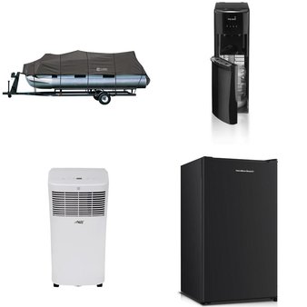 Pallet – 7 Pcs – Bar Refrigerators & Water Coolers, Air Conditioners – Customer Returns – Hamilton Beach, Midea, Classic Accessories, Arctic King