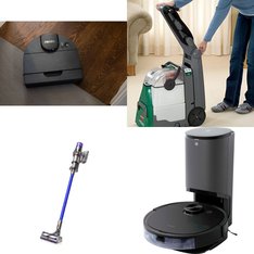 12 Pallets – 307 Pcs – Vacuums, Floor Care, Cleaning Supplies, Accessories – Customer Returns – Hoover, Shark, Wyze, Tzumi