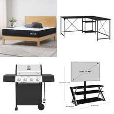 CLEARANCE! Pallet - 17 Pcs - Fans, Single Cup Brewers, Grills & Outdoor Cooking, Mattresses - Overstock - Keurig, Expert Grill, Honeywell