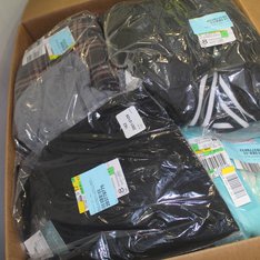 1 Parcel Box - 36 Pcs - Like New and New Apparel - Suits & Sportcoats, T-Shirts, Polos, Sweaters, Dress Shirts - JC Penney
