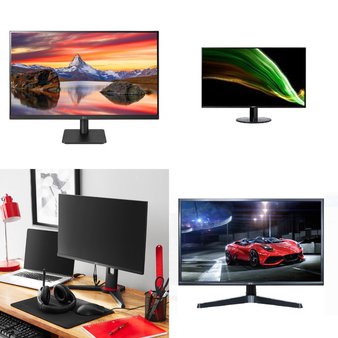 Pallet – 25 Pcs – Monitors – Customer Returns – LG, Onn, ACER