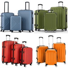 Pallet - 6 Pcs - Luggage, Unsorted - Customer Returns - Zimtown, Sunbee, Travelhouse