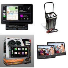 Pallet - 109 Pcs - Automotive Accessories, Power, Back up & Dashboard Cameras, Stereos - Customer Returns - Schumacher Electric, Schumacher, Metra, Power Acoustik