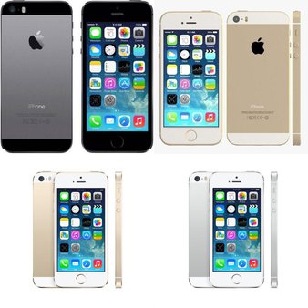 23 Pcs – Apple iPhone 5S – Refurbished (GRADE A – Unlocked) – Models: ME296C/A – T, ME298C/A – T, ME297LL/A – T, ME298C/A