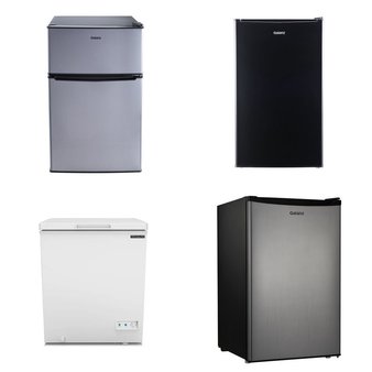CLEARANCE! Pallet – 7 Pcs – Bar Refrigerators & Water Coolers, Refrigerators, Freezers – Customer Returns – Galanz, Frigidaire