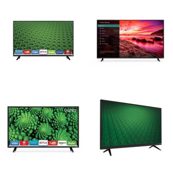250 Pcs – TVs – Tested Not Working (Cracked Display) – VIZIO, TCL, Samsung, Philips – Televisions