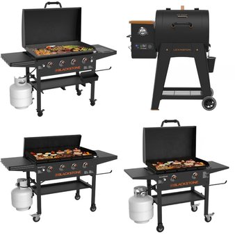 12 Pallets – 127 Pcs – Grills & Outdoor Cooking, Unsorted – Customer Returns – Blackstone, Expert Grill, Pit Boss, Blues Hog