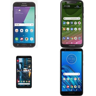 CLEARANCE! 46 Pcs – Cellular Phones – Refurbished (GRADE A, GRADE B, GRADE C – Not Activated) – Samsung, Motorola, ALCATEL, LG