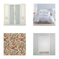6 Pallets - 730 Pcs - Rugs & Mats, Curtains & Window Coverings, Sheets, Pillowcases & Bed Skirts, Bedding Sets - Like New or New Customer Returns - JC Penney