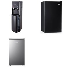 Pallet - 6 Pcs - Bar Refrigerators & Water Coolers, Refrigerators - Customer Returns - HISENSE, Primo, Igloo