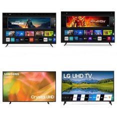 64 Pcs - LED/LCD TVs - Refurbished (GRADE A, GRADE B) - VIZIO, Samsung, LG, Sony