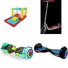 Pallet - 34 Pcs - Powered, Vehicles, Trains & RC, Dolls, Water Guns & Foam Blasters - Customer Returns - Jetson, Razor, New Bright, VTECH