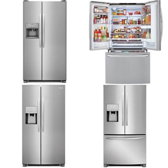 Truckload – 26 Pallets – 26 Pcs – Refrigerators, Laundry, Ovens / Ranges, Dishwashers – Customer Returns – Frigidaire