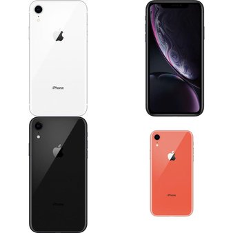 5 Pcs – Apple iPhone XR – Refurbished (GRADE B – Unlocked) – Models: MRYR2LL/A, MT012LL/A, MRYW2LL/A, MT3R2LL/A