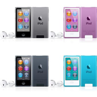 26 Pcs – Refurbished Apple iPod Nano 7th Gen (GRADE C – Original Box) – Models: ME971C/A, MD481C/A, MD479C/A, MD477C/A