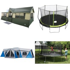 Pallet – 19 Pcs – Game Room, Camping & Hiking, Trampolines, Exercise & Fitness – Overstock – EastPoint, Ozark Trail