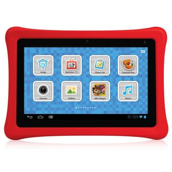 10 Pcs – NABI  NBTY07SMKG 7″ Kids Tablet- Black/Red – Refurbished (GRADE B)