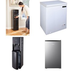 Pallet - 4 Pcs - Bar Refrigerators & Water Coolers, Freezers - Customer Returns - Primo, HISENSE, Thomson
