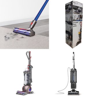 Pallet – 19 Pcs – Vacuums – Damaged / Missing Parts / Tested NOT WORKING – Dyson, Shark, Hoover, Bissell