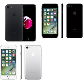 5 Pcs – Apple iPhone 7 – Refurbished (GRADE B – Unlocked) – Models: 3C207LL/A, MN8G2LL/A, MNAP2LL/A