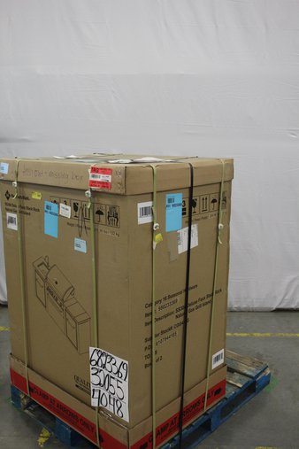 Pallet – Member’s Mark CGI04-LP SS304 Deluxe Stacked Stone 4 Burner Grill Island – Grills & Outdoor Cooking – Tested NOT WORKING – Member’s Mark