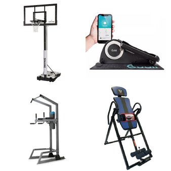 Pallet – 7 Pcs – Exercise & Fitness, Outdoor Sports – Customer Returns – Body Vision, Spalding, Cubii, ProForm