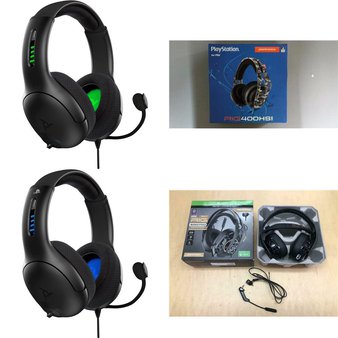 1 Pallets – 290 Pcs – Audio Headsets, In Ear Headphones, DVD & Blu-ray Players, Networking – Customer Returns – PDP, Turtle Beach, Plantronics, JBL