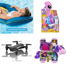 CLEARANCE! 3 Pallets - 155 Pcs - Vehicles, Trains & RC, Oral Care, Dolls, Not Powered - Customer Returns - Waterlife, Adventure Force, Voyage Aeronautics, Little Live Pets