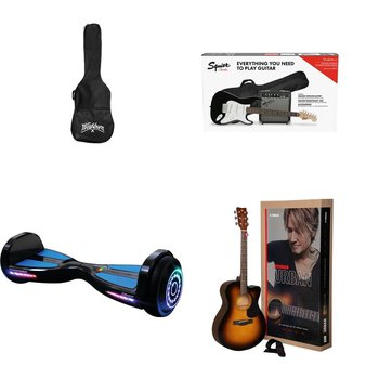 Pallet – 13 Pcs – Powered, Not Powered – Customer Returns – Razor, Washburn, Jetson, Swagtron