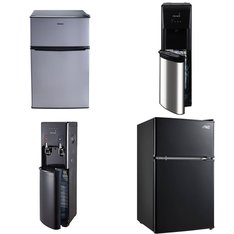 Pallet - 7 Pcs - Bar Refrigerators & Water Coolers, Refrigerators, Freezers - Customer Returns - Primo, Galanz, Igloo, HISENSE