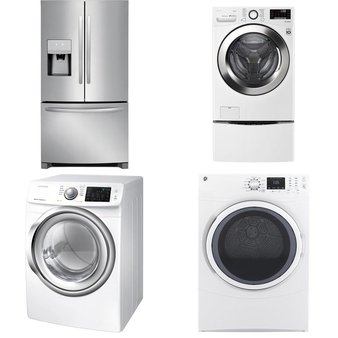 Lowes – 6 Pcs – Laundry, Refrigerators, Ovens / Ranges – New Damaged Box (Scratch & Dent)