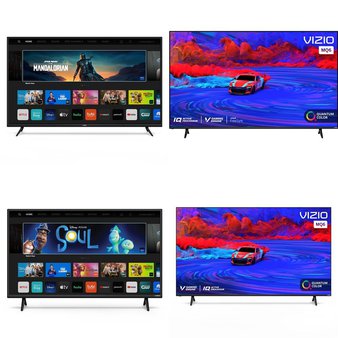 64 Pcs – LED/LCD TVs – Refurbished (GRADE A, GRADE B) – VIZIO, Samsung, LG, Philips