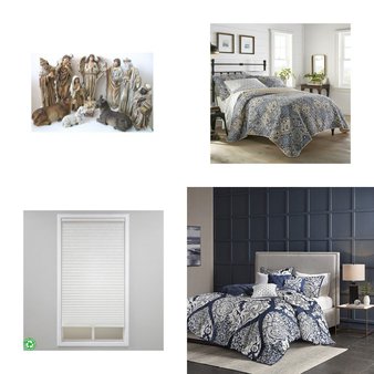 3 Pallets – 201 Pcs – Rugs & Mats, Curtains & Window Coverings, Sheets, Pillowcases & Bed Skirts, Bedding Sets – Like New or New Customer Returns – JC Penney