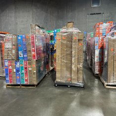 Truckload - 26 Pallets - 296 Pcs - Plug and Play Pass TVs - LED/LCD TVs (55