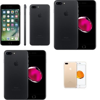 11 Pcs – Apple iPhone 7 Plus – Refurbished (GRADE C – Unlocked) – Models: MNQH2LL/A, MNQH2LL/A – TF, 3C368LL/A, MNQK2LL/A