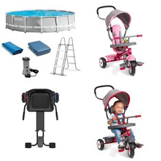 Pallet - 13 Pcs - Vehicles, Trains & RC, Not Powered, Strollers, Vehicles - Customer Returns - Radio Flyer, Adventure Force, New Bright Industrial Co., Ltd., Jetson